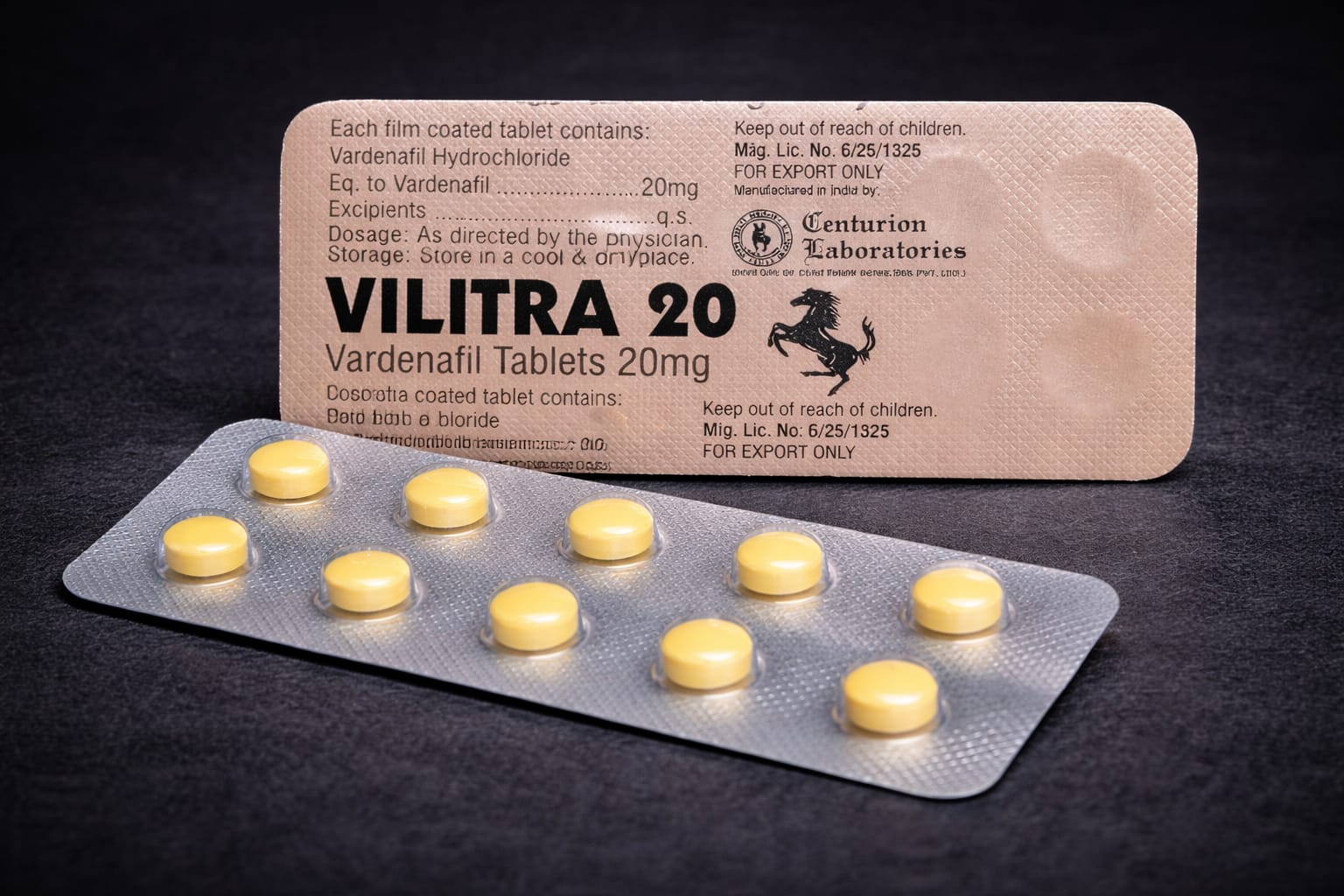 Vilitra (Levitra) 20 Mg pack
